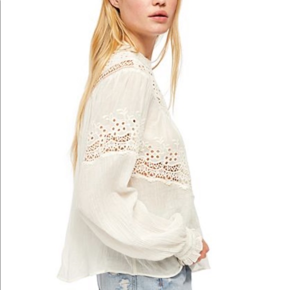 Free people Victorian top - Picture 2 of 3